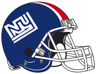 New York Giants 1975 Helmet Logo Print Decal