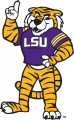 LSU Tigers 2002-2013 Mascot Logo Print Decal