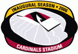 Arizona Cardinals 2006 Stadium Logo Iron On Transfer