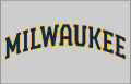 Milwaukee Brewers 2020-Pres Jersey Logo 01 Print Decal