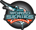 Miami Marlins 2003 Champion Logo 01 Print Decal