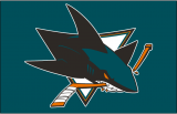 San Jose Sharks 2007 08 Jersey Logo Print Decal