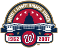 Washington Nationals 2007 Stadium Logo Iron On Transfer