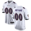 Baltimore Ravens Custom Letter and Number Kits For White Jersey