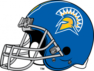 San Jose State Spartans 2000-Pres Helmet Logo Print Decal