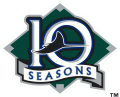 Tampa Bay Rays 2007 Anniversary Logo Iron On Transfer