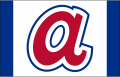 Atlanta Braves 1972-1980 Cap Logo Print Decal