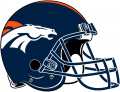 Denver Broncos 1997-Pres Helmet Logo Print Decal