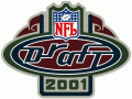 NFL Draft 2001 Logo Iron On Transfer