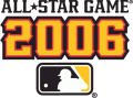 MLB All-Star Game 2006 Wordmark Logo Iron On Transfer