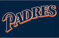 San Diego Padres 1997-2003 Jersey Logo Print Decal