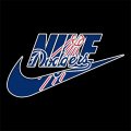 Los Angeles Dodgers Nike logo Iron On Transfer