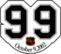 Los Angeles Kings 2001 02 Special Event Logo Iron On Transfer