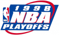 NBA Playoffs 1997-1998 Logo Print Decal