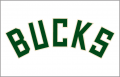 Milwaukee Bucks 2015-2016 Pres Jersey Logo 2 Print Decal