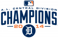 Detroit Tigers 2014 Champion Logo Print Decal