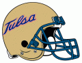 Tulsa Golden Hurricane 1991-Pres Helmet Logo Print Decal