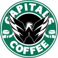 Washington Capitals Starbucks Coffee Logo Iron On Transfer