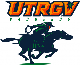 UTRGV Vaqueros 2015-Pres Primary Logo Print Decal