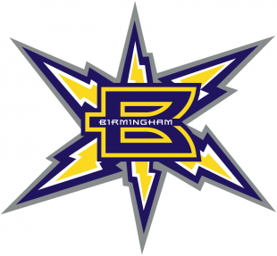 Birmingham Thunderbolts 2001 Alternate Logo 4 Print Decal