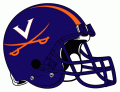 Virginia Cavaliers 2001-Pres Helmet Logo Print Decal
