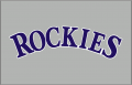 Colorado Rockies 1994-1999 Jersey Logo Print Decal