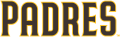 San Diego Padres 2020-Pres Wordmark Logo 02 Iron On Transfer