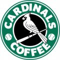 St. Louis Cardinals Starbucks Coffee Logo Iron On Transfer