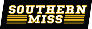 Southern Miss Golden Eagles 1990-2002 Wordmark Logo Print Decal