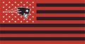New England Patriots Flag001 logo Print Decal