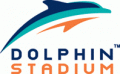 Miami Dolphins 2006-2009 Stadium Logo Print Decal
