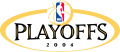 NBA Playoffs 2003-2004 Logo Iron On Transfer