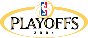 NBA Playoffs 2003-2004 Logo Print Decal