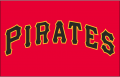 Pittsburgh Pirates 2007-2008 Jersey Logo Print Decal