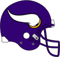 Minnesota Vikings 2006-2012 Helmet Logo Print Decal