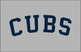 Chicago Cubs 1920 Jersey Logo Print Decal