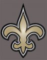 New Orleans Saints Plastic Effect Logo Iron On Transfer