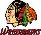 Portland Winterhawks 2007 08-Pres Alternate Logo Print Decal