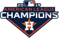 Houston Astros 2019 Champion Logo Iron On Transfer