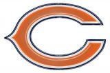Chicago Bears Plastic Effect Logo Iron On Transfer