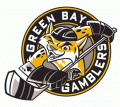 Green Bay Gamblers 2009-Pres Primary Logo Print Decal