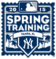 New York Yankees 2015 Event Logo Print Decal