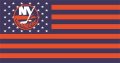 New York Islanders Flag001 logo Print Decal