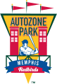 Memphis Redbirds 2000-Pres Stadium Logo Iron On Transfer