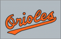 Baltimore Orioles 1955 Jersey Logo Print Decal