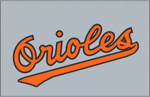 Baltimore Orioles 1955 Jersey Logo Iron On Transfer