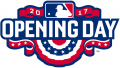 MLB Opening Day 2017 Logo Iron On Transfer