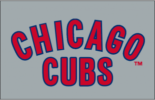 Chicago Cubs 1957 Jersey Logo Print Decal