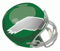 Philadelphia Eagles 1974-1995 Helmet Logo Print Decal