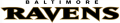 Baltimore Ravens 1999-Pres Wordmark Logo Iron On Transfer